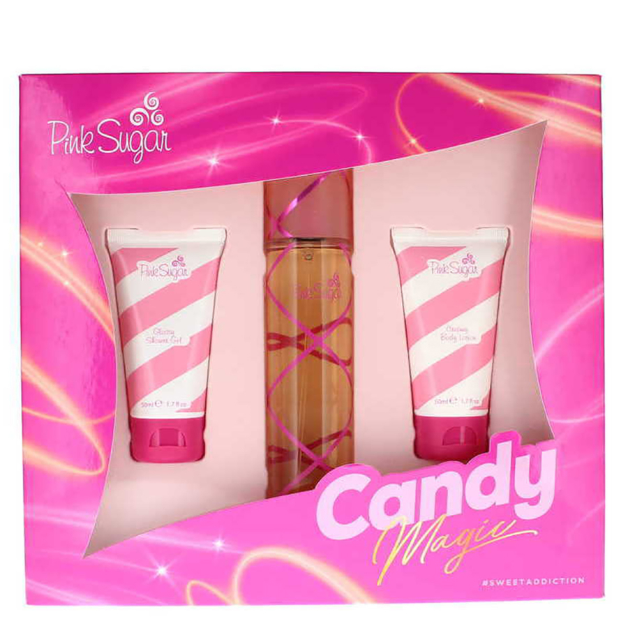 Aquolina Pink Sugar Candy Dream Sweet Addiction (W) Set Edt 100ml + Bl 250ml