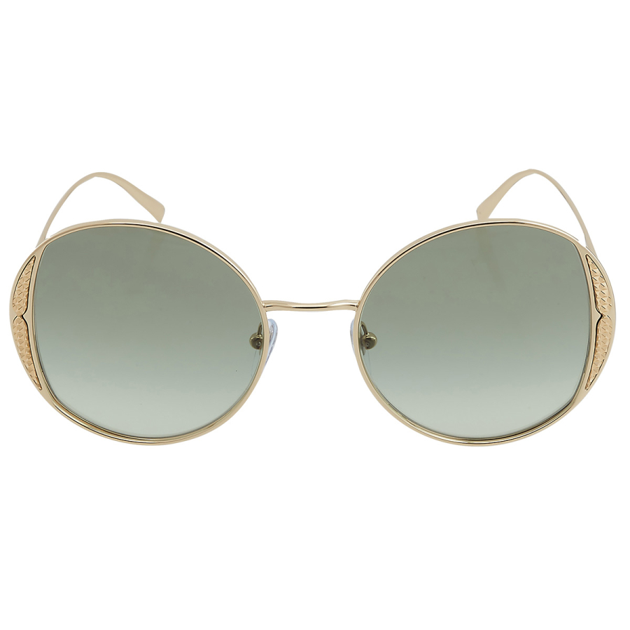 Bottega Veneta Green Round Ladies Sunglasses BV0246S 004 57