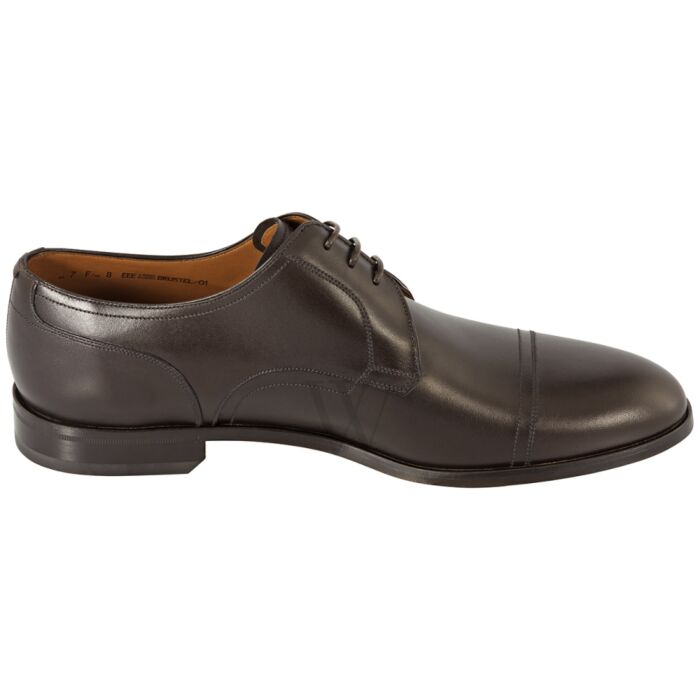 Bally Brustel Cap Toe Leather Lace-up Derby Shoe In Coffee | World of ...