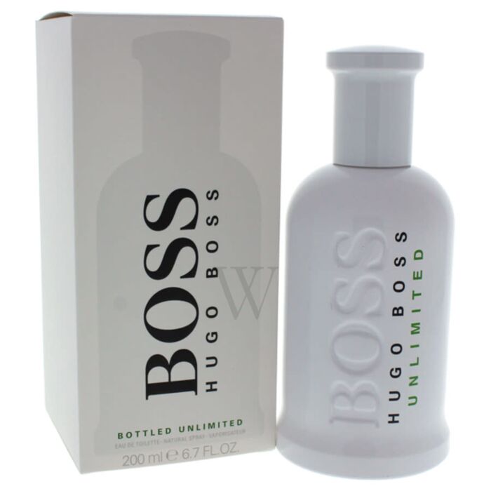 eigenaar Knipperen Onderzoek Mens Boss Bottled Unlimited by Hugo Boss EDT Spray 6.7 oz (200 ml) (m) by Hugo  Boss |UPC: 8005610298030 | World of Watches