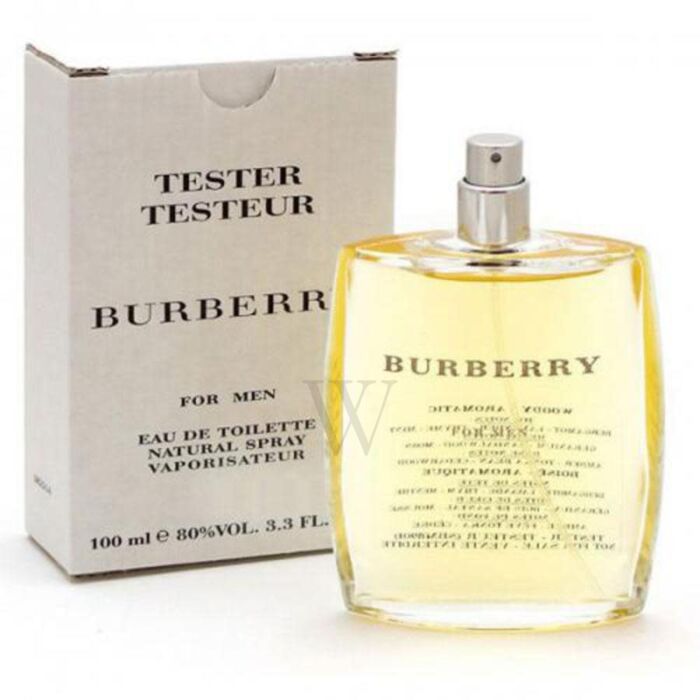 Burberry Men's Burberry for Men EDT Spray 3.4 oz (Tester) Fragrances  5045411327204