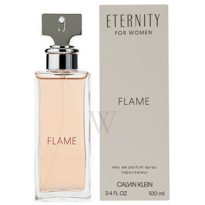 Calvin Klein Ladies Eternity Flame EDP Spray 3.4 oz (Tester) Fragrances  3614225671654 | World of Watches