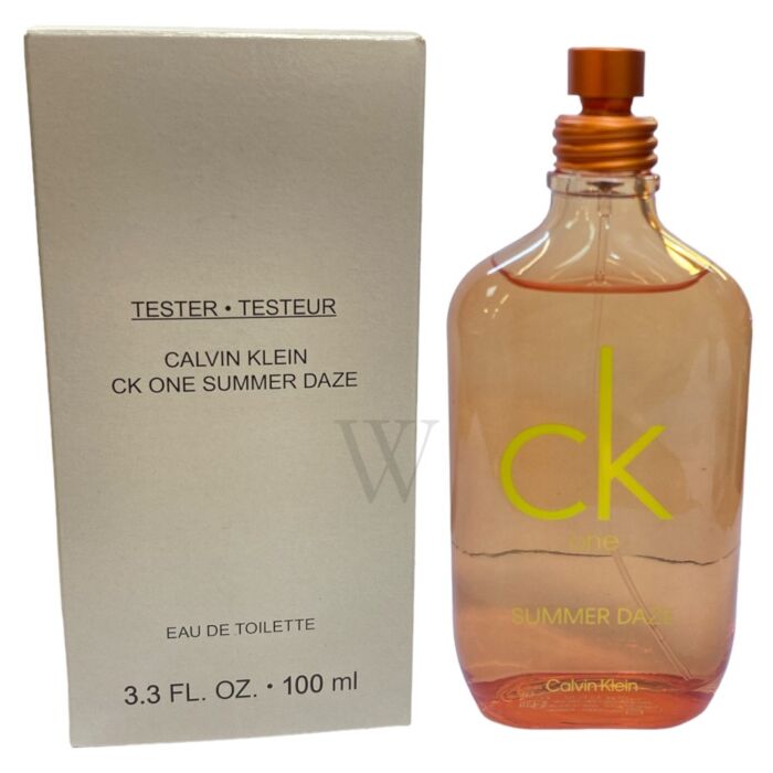 Calvin Klein Unisex Ck One Summer Daze EDT 3.4 oz (Tester) Fragrances  3616303030322