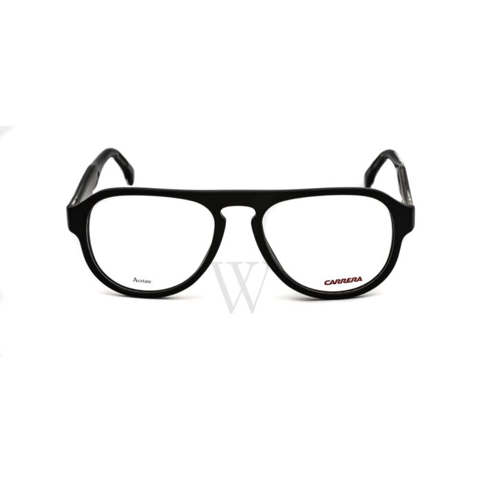 Carrera 52 mm Matte Black Eyeglass Frames | World of Watches