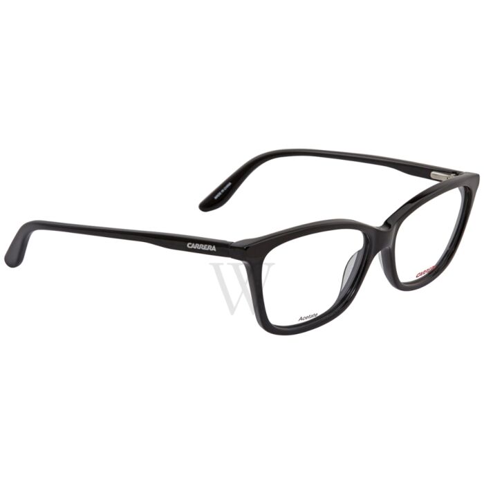 Carrera 54 mm Black Eyeglass Frames | World of Watches