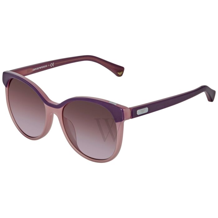Emporio Armani 56 mm Lilac/Violet Sunglasses | World of Watches