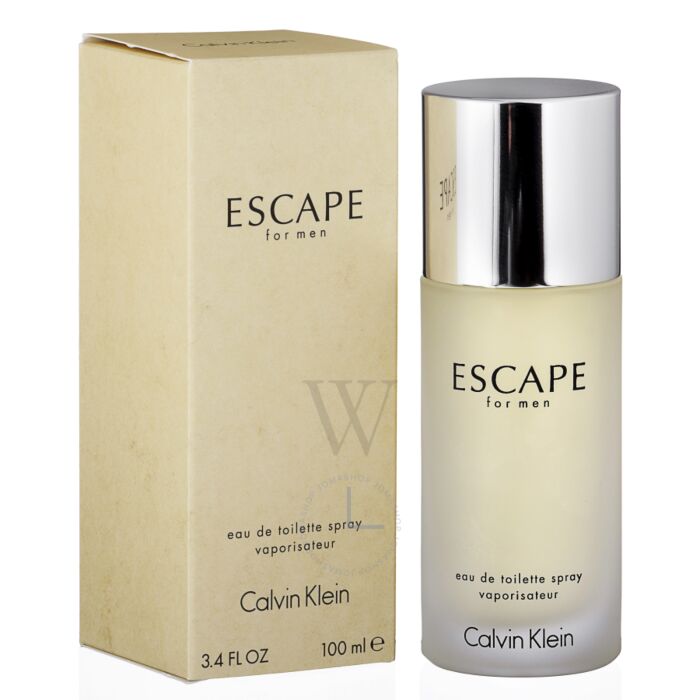 Mens Escape Men/Calvin Klein Edt Spray 3.4 Oz (M) by Calvin Klein, UPC:  088300100514