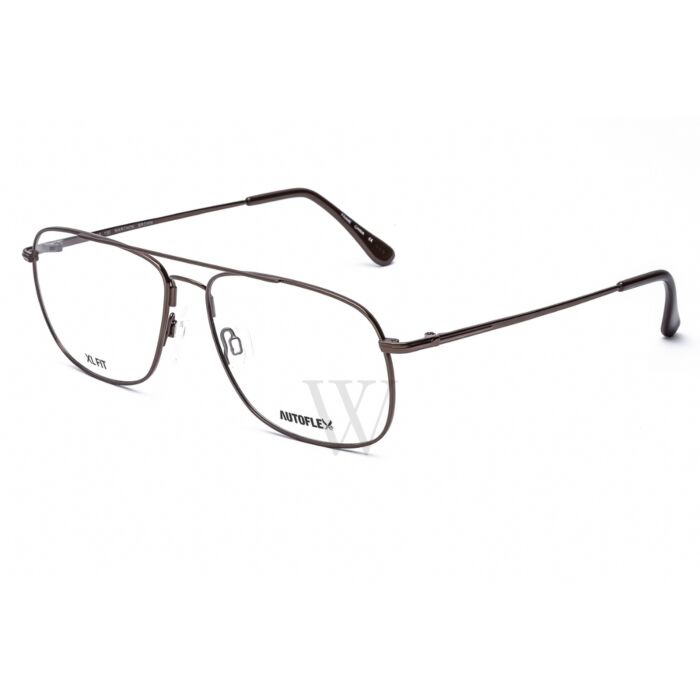 Flexon 61 mm Brown Eyeglass Frames
