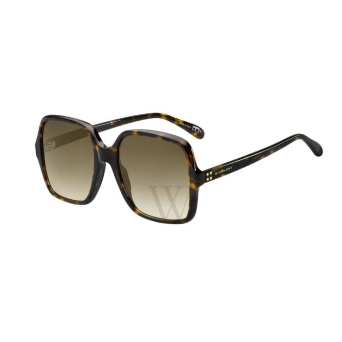 Givenchy 55 mm Dark Havana Sunglasses | World of Watches