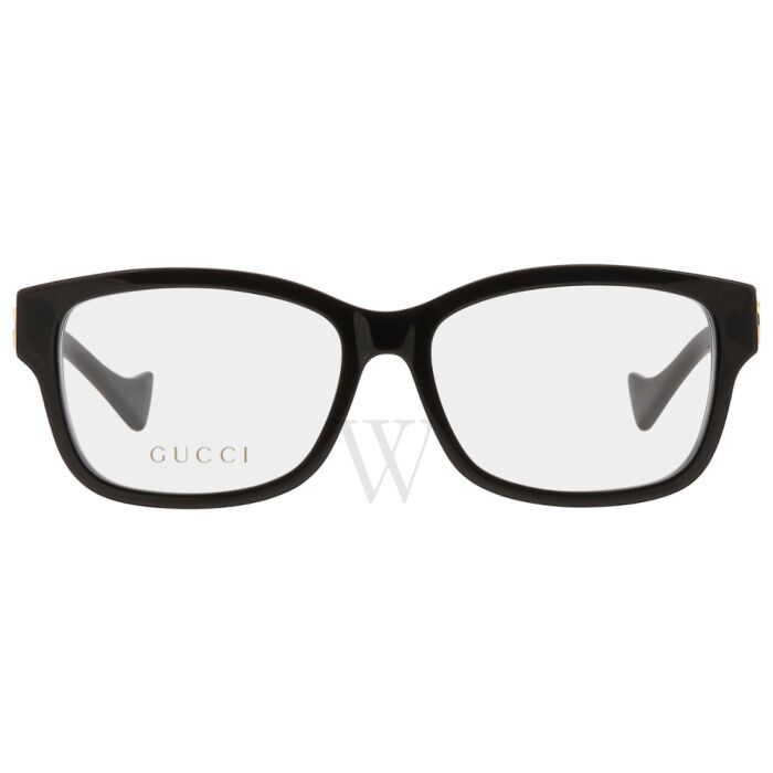 Gucci 55 mm Black Eyeglass Frames | World of Watches