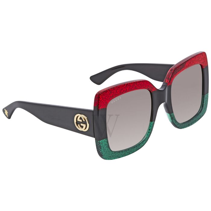 Womens 55 mm Black, Green from Gucci 889652052168 | World of Watches