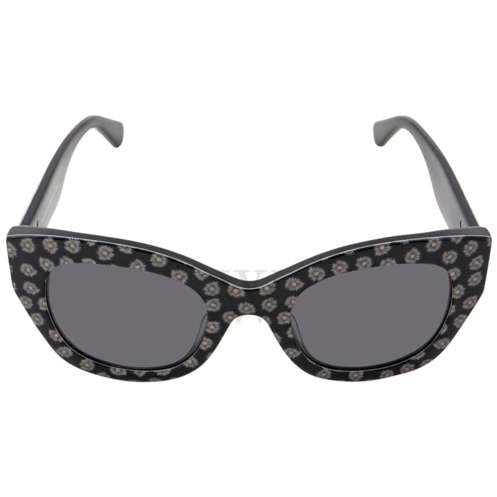 Kate Spade 49 mm Black Pattern White Sunglasses | World of Watches