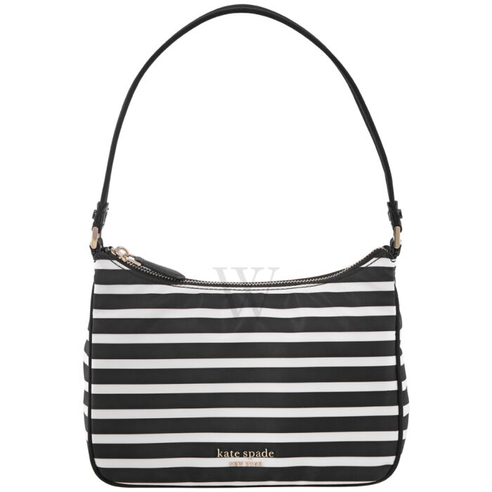 Kate Spade Black/Clotted Cream Shoulder Bag | World of Watches