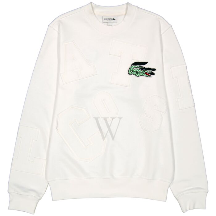 Men's White Heritage Fleece Sweatshirt, Brand Size 3 Small) | World of Watches