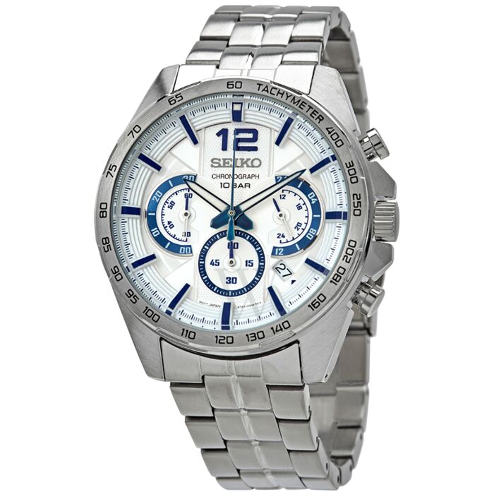 Men's Conceptual Chronograph Stainless Steel White Dial Watch | World of  Watches