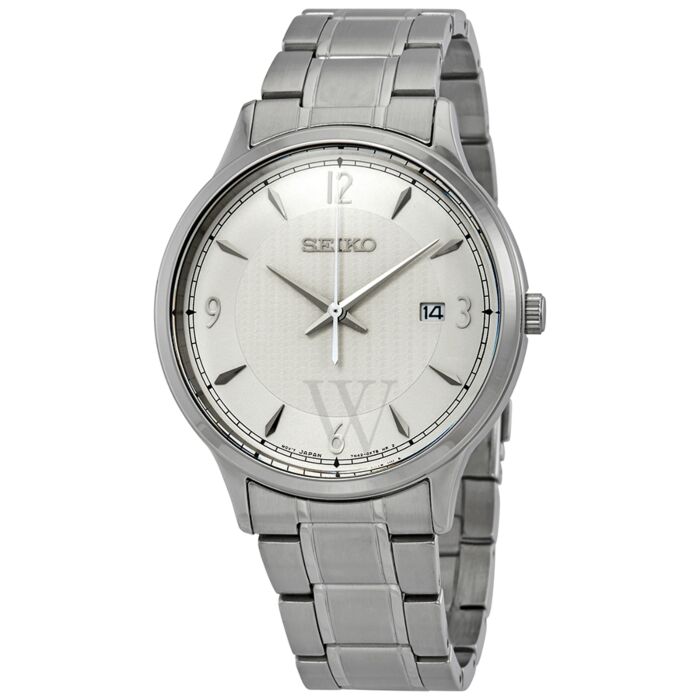 Men's 7N42 Stainless Steel Silver-tone Dial Watch | Seiko SGEH79P1 |   | World of Watches