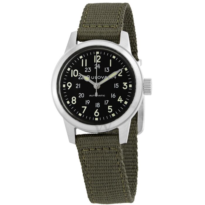 Men's VWI Special Edition HACK Nylon Black Dial Watch | World of Watches