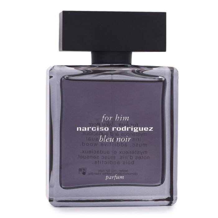 Narciso Rodriguez Men's Bleu Noir Parfum Spray 3.38 oz (Tester