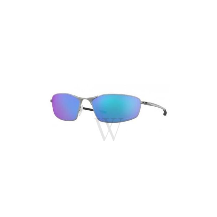 Oakley Whisker 60 mm Satin Chrome Sunglasses | World of Watches