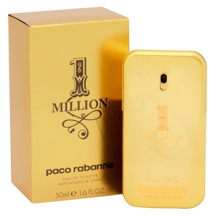 Mens Paco Rabanne1 Million / Rabanne EDT Spray 1.7 oz (m) by Paco Rabanne |UPC: 3349666007891 | World Watches