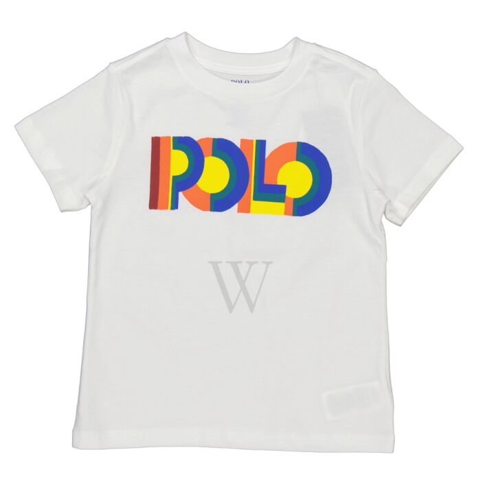 Polo Ralph Lauren Kids White Cotton Polo Logo T-Shirt | World of