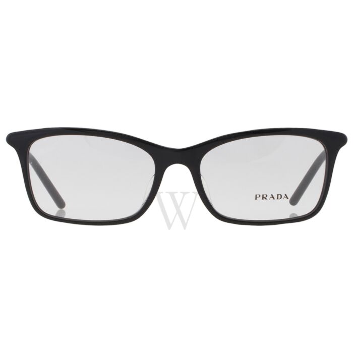 Prada 54 mm Black Eyeglass Frames | World of Watches