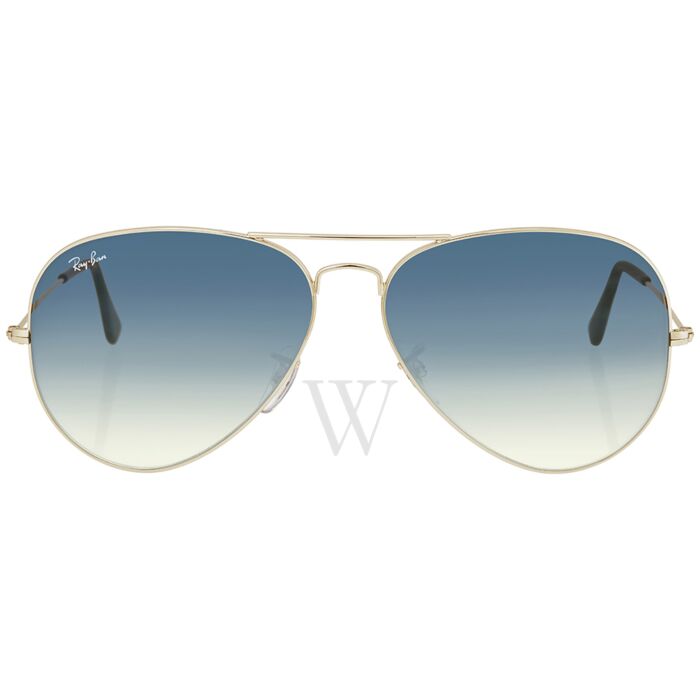 anders Resistent krassen Mens Aviator 62 mm Silver Sunglasses by Ray Ban 805289307709 | World of  Watches