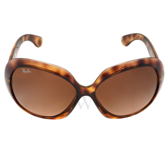 Ray Ban Jackie Ohh II 60 mm Shiny Tortoise Sunglasses | World of Watches