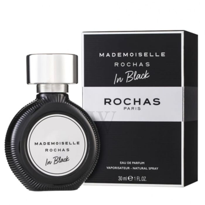 Rochas Ladies Mademoiselle In Black EDP Spray 1 oz Fragrances