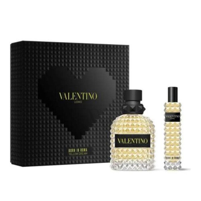 Valentino Men\'s Uomo Born In Roma Yellow Dream Gift Set Fragrances  3614273882040 | World of Watches