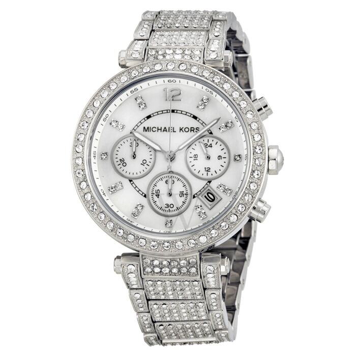 Ladies Michael Kors Parker Chronograph Watch
