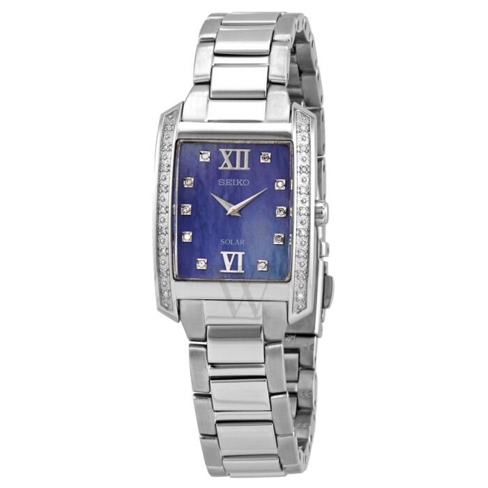 Women's Steel Mother of Pearl Dial Watch World of Watches