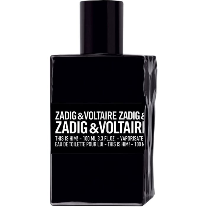Zadig & Voltaire Men's This Is Him! EDT 3.4 oz (Tester) Fragrances  3423474896264