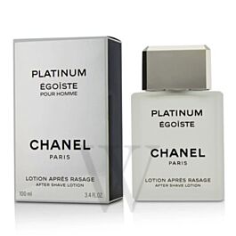Chanel Men's Egoiste Platinum Aftershave Lotion 3.3 oz Fragrances  3145891240603