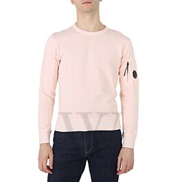 Cp Company Bleached Apricot Cotton Fleece Dyed Sweatshirt | World