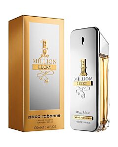 1 Million Lucky / Paco Rabanne EDT Spray 3.4 oz (100 ml) (m)