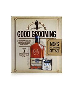 18.21 Man Made Men's Book of Good Grooming Volume 3 Gift Set Sets 850024571013