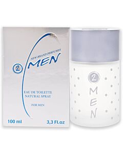 2 Men by New Brand for Men - 3.3 oz EDT Spray
