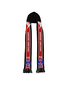 3.Paradis Men's Red Paris Saint-Germain FC Home Scarf Beanie, Size One Size