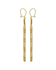 Morgan & Paige 10k Yellow Gold Tassel Earrings