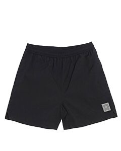 A Cold Wall Men's Black Essential Logo Patch Swim Shorts