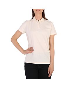 A.P.C. Ladies Off White Margery Polo Shirt, Size Large