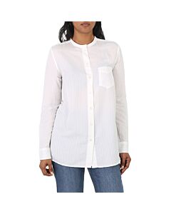 A.P.C. Ladies White Long Sleeved Shirt