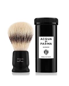 Acqua Di Parma Men's Barbiere Black Travel Shaving Brush Tools & Brushes 8028713520167