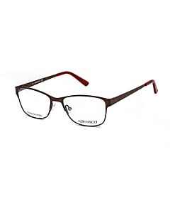 Adensco 51 mm Brown Eyeglass Frames