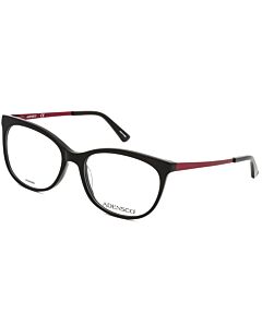 Adensco 54 mm Black Eyeglass Frames