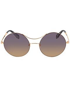 Adidas 57 mm Shiny Rose Gold Sunglasses