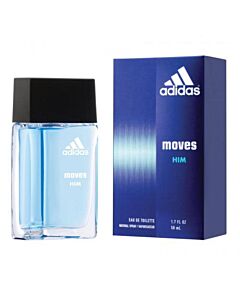 Adidas Men's Moves EDT Spray 1.7 oz Fragrances 031655337920