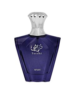 Afnan Men's Turathi Blue EDP Spray 3.0 oz (Tester) Fragrances 0000950039595