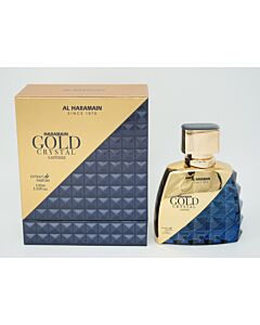 Al Haramain Ladies Gold Crystal Sapphire EDP Spray 3.3 oz Fragrances 6291106813517